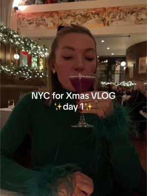 Day 1 of our nyc itinerary! tomorrow we’re headed to soho and west village 🥰 #nyctravel #travelitinerary #nycchristmas #thingstodonyc #nycfood #christmasinnewyork 