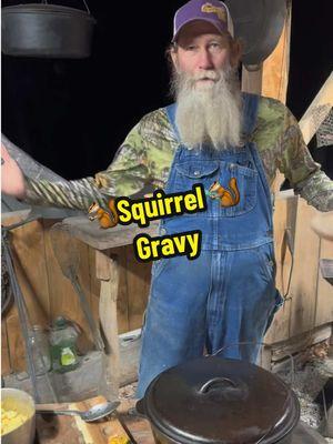 Nothing like fresh Squirrel Gravy #cwcoutdoors #squirrel #outdoorcooking #cajuntiktok @CWC Outdoors 