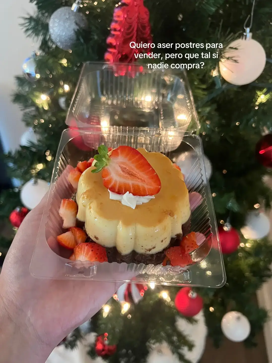 Sin mi mami no soy nadie🍮🥹🍓🤎 #postrescaseros #postresindividuales #postresparavender #minichocoflan #desserts #sahmsidehustle 