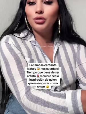 La famosa cantante Nataly 😱 nos cuenta el Tiempo que tiene de ser artista 👩‍🎤 y quiere ser la inspiración de quien quiera empezar como artista 😵 #donpedro #donpedrorivera #nataly #natalyrodriguez #inspiracion #family #familiarivera #riverafamily #familiariveradrama #familiariveratiktok 