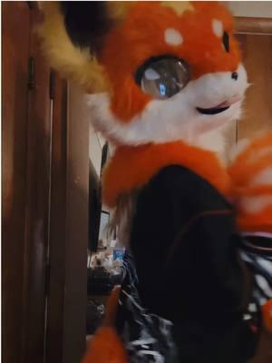 Sticking out your tongue 🦊🐾|| #furry #furryfandom #fox #foxgirl #kemonofursuit #kemonomimi #tail #belt #furries #fyp #xyzbca #customersmostloved 