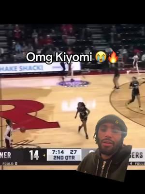 #greenscreenvideo in game is CRAZY 😭😭😭😭 #kiyomimcmiller #fyp #rutgers #college 