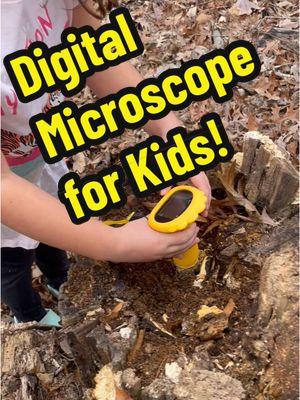 This digital microscope from #inskam is exactly what all kids need to foster that inner scientist! Get them off their phone screens and out exploring their world! #microscope #stem #tiktokshopholidayhaul #TikTokShop #giftsforhim #giftsforkids #stockingstuffers #girlsinstem #girldad #teachertok #curious #nature #brainrot #trending #flashsale #science 