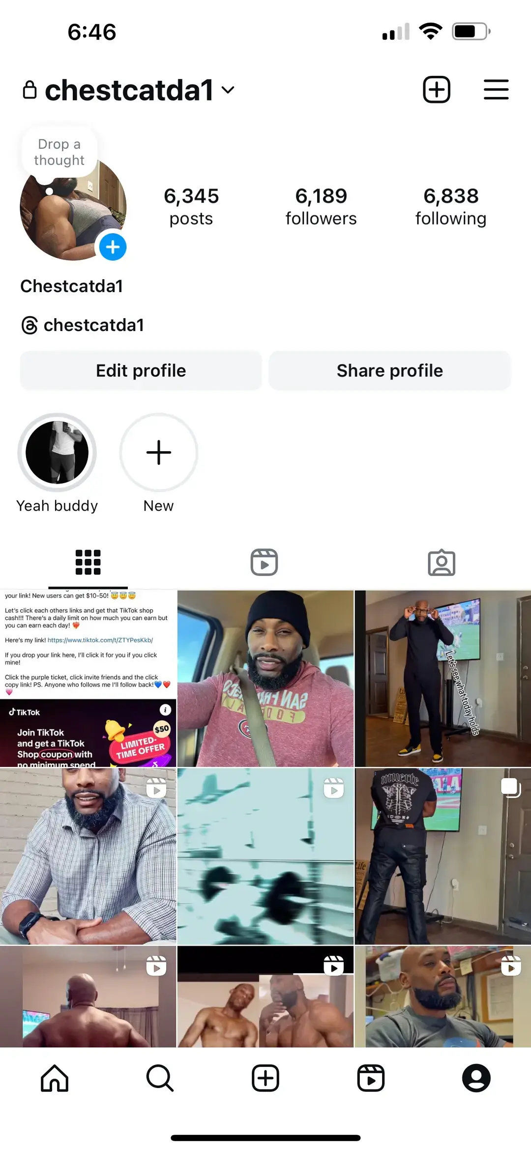 Go follow my Instagram.  #stayconnected #letsbefriendssssssss #gofollow #fyp