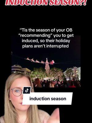 has your doctor recommended an induction? its important that you really understand the indications so you can make an informed decision #induction #inductionoflabor #electiveinduction #medicalinduction #pregnancy stitch with @Kim Munoz  #greenscreenvideo 