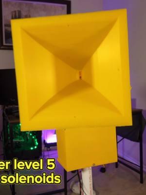 Mini 3d printed thunderbolt 1003 chopper level test - Level 5 vs 7 #thunderbolt #thunderbolt1003 #tornadosiren #3dprinted #chopperlevel5 #ForYouPage 