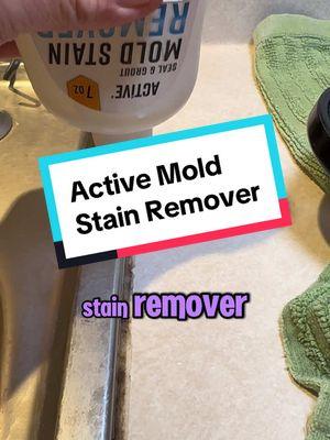 Thus stuff works really well. @USEACTIVE #activeclean #moldstainremover #moldremover #mold #molds #moldcleaner #CleanTok #cleaninghacks #active #useactive #mademyyear #housecleaning #cleaningsink #cleaningkitchen #tiktokshopfind #welistenandwedontjudge #welisten 