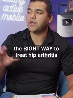 This is the RIGHT way to treat your hip arthritis and get long lasting pain relief ✨ #hiparthritis #hippain