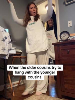 We are actually the coolest cousins they have they just dont know it yet 🤣 #fy #fyp #foryou #foryoupage #foryourpage #family #familytime #cousins #christmas #christmas2024 #coolcousins #cousingoals #dontsleeponus #welit #collegekids @mel #cousinslikebesties 