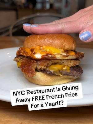 🍟 Want to win FREE French Fries for a year from @Handcraft Burgers & Brew ? You just have to answer one question: Sriracha Mayo or Chili Crisp -- which would you prefer? Answer below 👇 with a comment for your chance to win FREE French Fries for a year Handcraft Burgers & Brew. Tag a friend to get an extra entry into the contest.  You must be following @handcraftburgers to win! Deadline to enter: December 20 at 9pm ET! The winner will get FREE French Fries for a year via the Handcraft Hospitality Club! In the meantime, be sure to try our December Burger of the Month:  -- The Bing Bang Fried Rice Burger: Smashed Beef Patty, Bacon Fried Rice, Sharp American Cheddar, @Mr Bing Sriracha Mayo, Mr. Bing Chili Crisp and a Runny Egg on a Toasted buttered Brioche Bun. 📍110 W. 40th St, NYC 💻 Join the Handcraft Hospitality Club to get FREE FRENCH FRIES today at the link in bio! 👍 You'll get enough points for a free order of Fries when you join! Thank you! #handcraftburgers #contestalert #contestgiveaway #bryantpark #timessquarenyc #frenchfry #frenchfries #funwithfries #munchmafia #nycrestaurant #burgerlovers #bestnycfood #friedrice #baconlovers #chilicrisp #Srirachalovers 