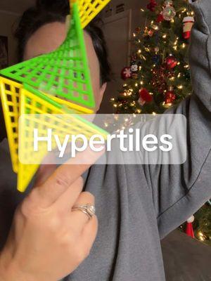 Try out the HyperTiles and create anything.  It cones with 48 tiles and 80 connectors.  Keep your hands busy. #hypertiles #stemtoy #hyperbolic #flexibletoys#tiktokshopholidayhaul #christmas #christmasgiftideas #kidtoys #fyppppppppppppppppppppppp #tiktokshopblackfriday #kidgifts #santagift 