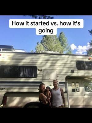 How it started vs how it’s going. 2017-2024. Our first home vs. our current NYC staycation  This time in 2017 I remember Magic coming back in the truck (the camper on top was our home) when I was very pregnant with Rainer and saying “we have enough money for one more tank of gas, heads up.” At that point, my energetic focus was all on PRAYER and faith and I had only recently started studying business (we listened to Jeff Walker’s Launch audiobook while traveling).  At that point I realized hope wouldn’t cut it anymore. Prayer wouldn’t cut it. I was responsible for the family finances, and I had to step the fuck up. So I did.  It’s important to note that we felt like royalty in that camper because we had found each other, and I’m so happy that even though our life is like “LOL WTF” 90% of the time because of all we get to do, I love that we both remember what it was like to be so, so, so broke together, and change it. Together. SO EXCITED for this round of ritual! I’ve talked to like 40 people from this year who are coming back again this upcoming January. Let’s get that bread! Let’s get our business pants on! #moneyblocks #startedfromthebottom