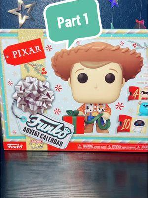 Funko pocket pop Pixar advent calendar! Part 1! @OriginalFunko #funko #pixar #adventcalendar #pixaradventcalender #funkoadventcalender #caylastoyreview #unboxing 