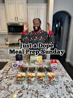 Happy Meal Prep Sunday Y’all 🥗 Are y'all prepped and ready for the week?!? 👀 I won’t lie it’s definitely been tough trying to stick to my meal prep meals with all the holiday parties going on, but I’ve allowed myself grace and I’ve definitely enjoyed the festivities! This week I decided to make my own holiday themed adult lunchables as well as my some good slow cooker beef ribs! Here’s a breakdown below of everything that I’ll be eating in order to ensure that I have a successful week👇🏾 ♦️ Adult Lunchables with strawberries, blueberries, banana’s as my fruit. Holiday trail mix, and some Hawaiian roll deli sandwiches. ♦️ Wagu Beef Ribs with a side of collard greens ♦️ @barebells.usa protein bars ♦️ @Dannon @LightandFit Greek Yogurt ♦️ @PremierProtein shakes ♦️ @JimmyDean Turkey Sausage Croissants  ♦️ And as always my WATER to stay hydrated! Y’all know I say it all the time, but Meal prep doesn’t have to be complicated, we just have to be prepared!  Hopefully these ideas that I share are helpful to you on your journey. If so, please do me a favor and hit that 🖤, drop a comment 📝, save for later 📌, and share with a friend. As always I’m rooting for you all 💪🏾 #mealprep #mealprepsunday #easymealideas #holidaymealprep #holidaysnacks #adultlunchable #proteinshakes #bariatric #snacks #weightlossjourney #highprotein #wls #vsg #vsgmeals #vsgsnacks #vsgcommunity #healthyeating