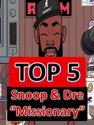 ‼️TOP 5 of my PERSONAL opinions on the Snoop and Dre ALBUM “Missionary”‼️ #fyp #foryoupage #tbt #animationtiktok #gangstaislandtv #foryou #hiphop #raptok #snoopdogg #drdre 