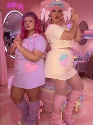 We love having inclusive fashion and being silly gooses! The new sets got us on silly time 💕🍓@spookykal_ @BbyExcellent #meme #myviolet #brand #marketing #inclusivefashion #fairykei #funny #fyp #fypp 