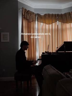 woke up thinking about you. #marvincarbajal #album2025  #amanecipensandoentimiamor #loquehayxaqui #casialgo #ex #ivancornejo #pesopluma #titodoublep #foryou #fyp #piano #cover 