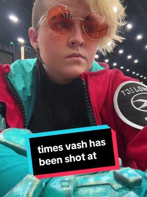 quite a few times indeed #trigun #triguncosplay #trigunstampede #trigunstampedecosplay  #vashthestampede #vashthestampedecosplay #vashcosplay #yamacon2024 