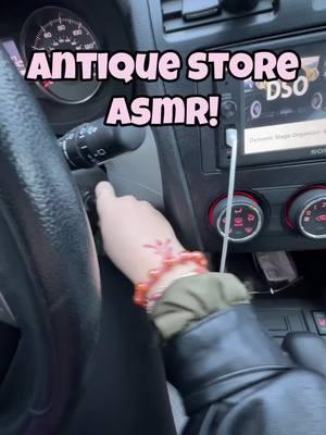 love some public asmr :) #asmr #lofiasmr #tapping #tappingasmr #amateurasmr #scatchingasmr #publicasmr #randomasmr #thriftstore #thrifting #thriftasmr #antiquestore 