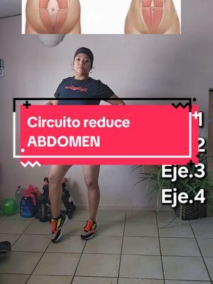 Circuito reduce Abdomen 💪😎🔥✨️#abdomen #EjercicioEnCasa #reelsfypシ #paolahuertafitdancer #bajadepeso #abs 