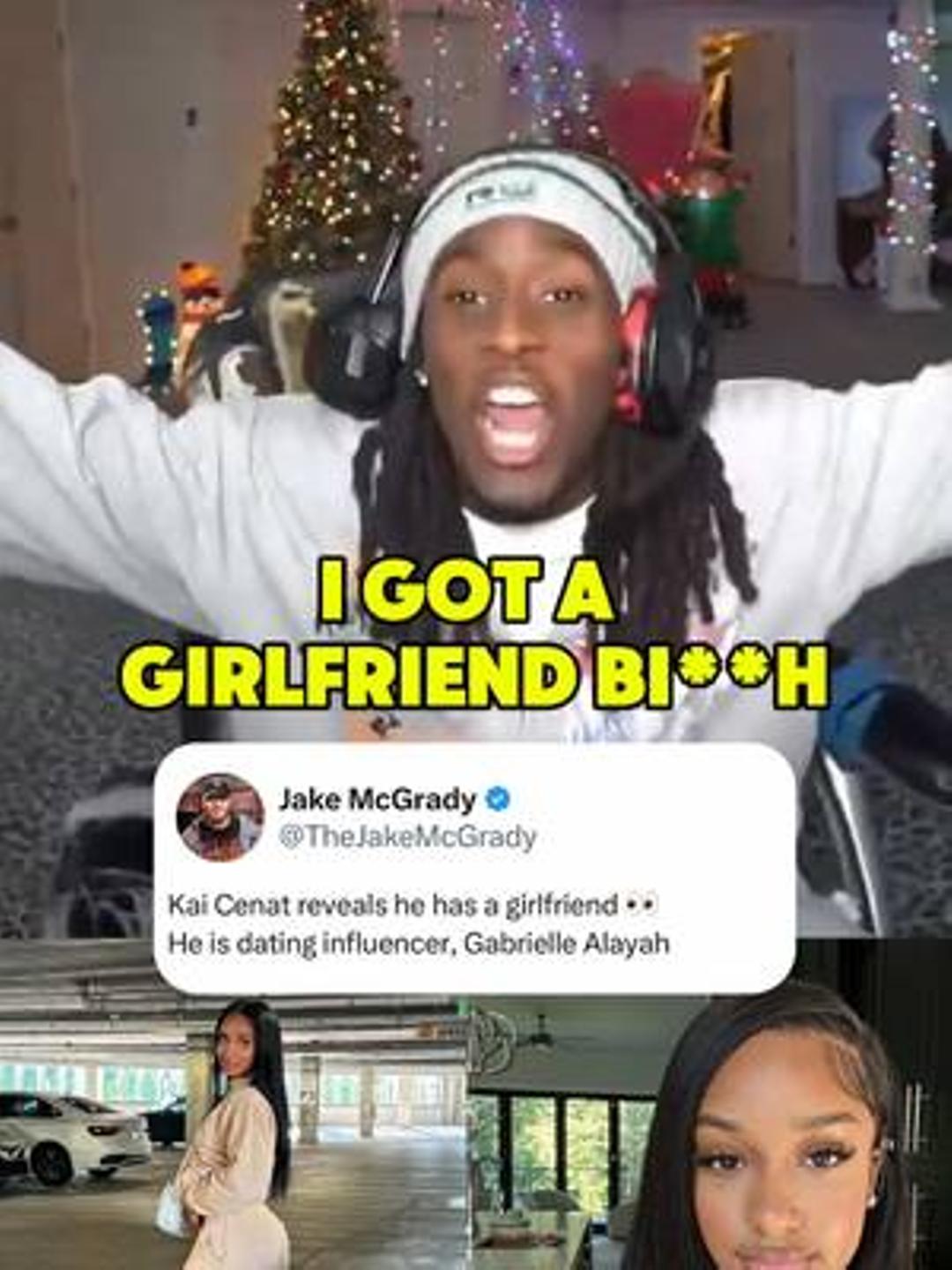 Kai Cenat reveals he has a girlfriend for the first time on stream 😭 (via @Kai Cenat) #kaicenat #gabriellealayah #kaicenatclips #kaicenattv #kaicenatfunnymoments #kaicenatlive #kaicenatlive #kaicenatmemes #kaicenattwitch #kaicenatdancing #cenat #kaicenatnews #kaicenatviral #mafiathon #kaicenatstream #kaicenatstreams #kaicenathighlights #kaicenattiktok #jakemcgrady 