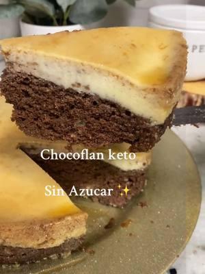 Quieren la Receta amigas ? 🤤🤤🤤#chocoflanketo #chocoflanasinazucar #keto #lowcarb #lowcarbrecipes #postressinazucar 