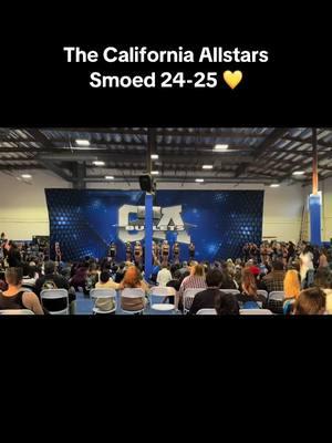 We’re back! Happy smocase, so proud of these kids. 💛 #cali #smoed #wereback #smamily #calicheershow 