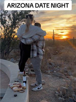 Blessed is an understatement. Life feels RICH recently.  #arizonasunset #datenight #arizonacouple #christiancouple 