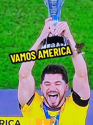 Vamos America Campeon#clubamerica🦅💛💙 #aguilas#campeon#ligamx#tricampeon#henrrymartin 