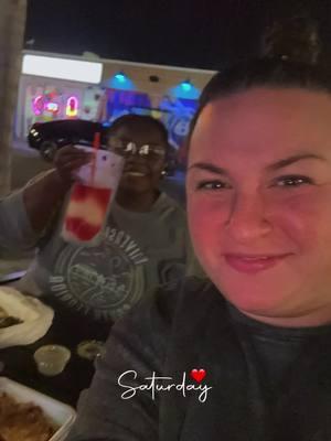 This is your sign to have a night out with your bestie 💜 @Markia #bestfriend #girlsnight #christmas #christmasvillage #thekrate #krate #bestie #sonic #parisandnicole #specialdrink #foodietiktok #mukbangvideo #mukbangs #holidays #santa 