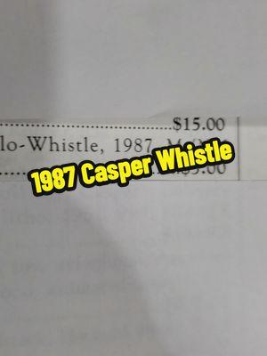 1987 Casper Whistle 👻✨️#collection #casper #caspertheghost #casperthefriendlyghost #80s #collectorcheck #nostalgic #nostalgia #whistle #87 #vintage #vintagetoys #vintagetoycollector #toycollector #fyp 