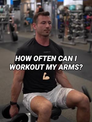 How often can I workout my arms? #ArmWorkout #BicepExercise #BicepExercises #BicepsExercise #BicepsExercises #BicepWorkout #BicepsWorkout #TricepExercise #TricepExercises #TricepsExercise #TricepsExercises #TricepWorkout #TricepsWorkout #Gym #Fitness #FitnessCoach #OnlineCoach #OnlineFitnessCoach #OnlinePersonalTrainer #OnlineFitnessTrainer #FitnessTrainer #PersonalTrainer