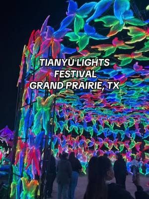 📍 Tianyu Lights Festival “Dallas” #dfwtiktok #thingstodoindallas #holidaylights #dallastx #fyp #grandprairie #grandprairietx #tianyulightsfestival #dfwevents 