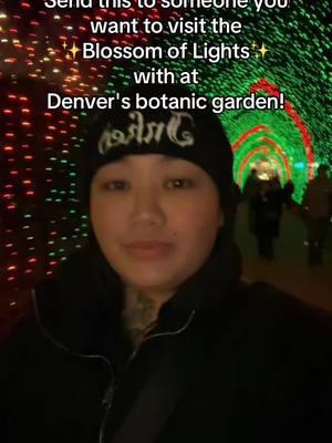 Visit the Blossom of lights in Denver!  #denver #denverbotanicgardens #blossomoflights #christmasindenver #thingstodoindenver #tattooartistdenver #tattooartist #coloradotattooartist #denvertattooshop #femaletattooartistindenver #coloradotattooshop 