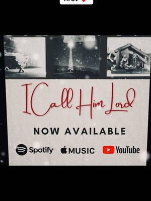 Go stream and download my newest single, “I Call Him Lord” #christmassong #heatherhuntermusic #heatherhunter #dottierambo #newsingle #stream #streamingplatforms #streamnow #fyp #f #foryoupage #womeninmusic #musician 