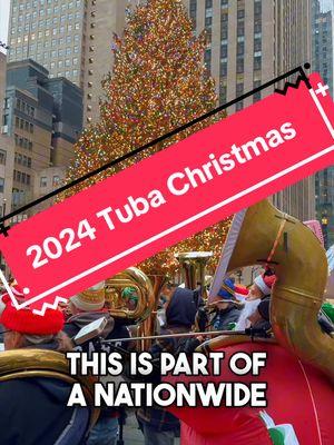 Did you know the @Rockefeller Center hosts NYC’s TUBA CHRISTMAS every year! It’s such a fun insider’s holiday event! Make sure you mark it on your calendars for NEXT year!  #secretnyc #mysecretnyc #tubachristmas #tubachristmas2024 #nycchristmas #christmasnyc #christmasinnewyork #christmasinnyc #rockefellercenter #rockefellercenterchristmastree #rockefellerchristmastree #nycguide #didyouknow #christmas #welovenyc #ilovenyc #weloveny #iloveny #nycexplore 