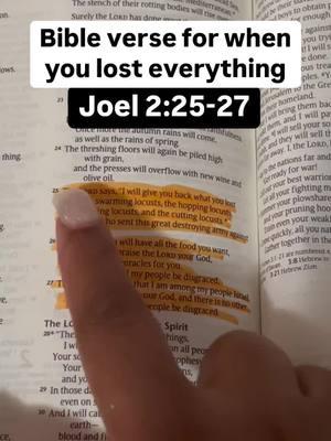 Are you in a season in your life where it may feel as if you have lost everything ? Rather that is a job, a relationship, a loved one or even a dream you were trying to achieve. Losing something you love may not feel good but no that the Lord is in control. Although He may have allowed you to lose something just know that He will restore you. Right now it may seem as it is over for you but Be encouraged and know that the Lord has already made a way to bring you out of the storm.  • • • #scriptureoftheday #bibleverse #prayer #christianquotes #prayerworks #faith #christianlifestyle #biblestudytips #biblequotes #dailybread #dailyscriptures 