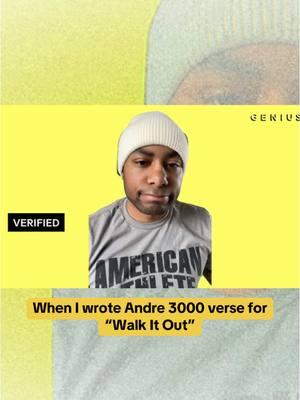 @André 3000 Official, it was more of a mental collaboration. I didn’t need a thanks for assisting with this verse but “iykyk.” #fyp #music #musicmeaning #andre3000 #remixmusic #viralvideo #viraltiktok 