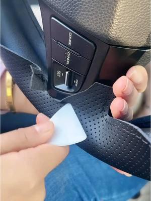 Steering Wheel Cover for Hyundai Mistra ✅ #enjoy #handsewing #stitch #steeringwheelcover #DIY #car #truck #automobile #interiordesign #tutorial #relax 