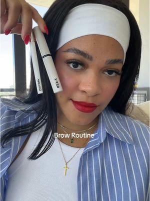 Brow routine #refybeauty #refybrows #glossier #glossierbrowflick 