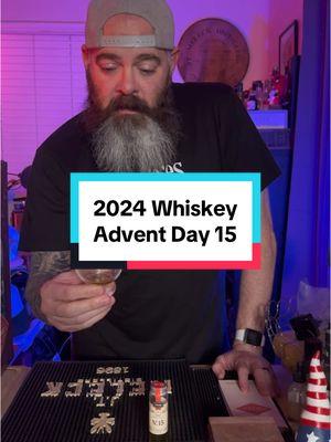 Another day closer to Christmas, another Advent pour to try! #Advent #whiskeyadvent #adventcalendar #whisky #whiskey #scotch #bourbon #rye #irish #thewhiskeyidiots #review #whiskeychurch #btt #christmas #samples 