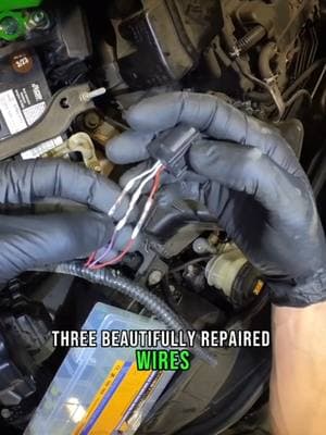 2016 Honda HR-V Wire Repair FYB 👀👌 #honda #wirerepair #electrical #solder #hrv #onthisday 