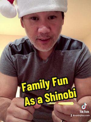 Do you have the holiday blues? Here’s a fun idea that you can do with your family while secretly training them to become a Shinobi! You should wear safety glasses if you decided to go to war. Stay safe and stay awesome! #martialarts #martialtok #martialartslife #shinobi #sensei #holidaygames #blowgun #familyfun 