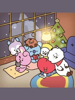 [In Winter, What Keeps BT21 Warm] Hot Chocolate : 0% Fish Cake Soup : 0% Tteokbokki : 0% Always Stuck Together : ■■■■■■■ 100% #BT21 #AlwaysTogether #WinterVibes #WarmUpWithBT21 #StayCozy 