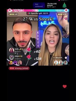 27 Win Streak!  #prettyboyali24 #prettyboyali #empire #topcreator #kittyofempire #kitty #fyp #foryoupage #tiktoklive #tiktokbattles #ranks #battles #rosebattle #streak @PrettyBoyAli24 @PrettyBoyAli 