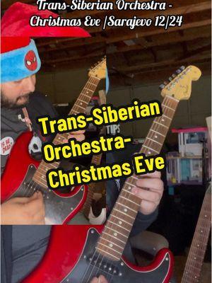 Trans-Siberian Orchestra - Christmas Eve Guitar Cover. Always wanted to try covering this song and in so glad I did! #transsiberianorchestra #transsiberianorchestrachristmas #christmaseve #alpitrelli #alexskolnick #guitarcover #metalchristmas #christmasmusic 