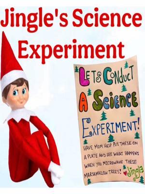 ✨Jingle’s Science Experiment!✨  #ElfOnTheShelf #JingleTheElf #JinglesAdventures  #ElfOnTheShelf2024 #ChristmasCountdown #Christmas #ElfOnTheShelfIdeas #IdeasForKids  #Science #ScienceExperiment #Peeps #Marshmallows #ElfOnTheShelfAdventures #ChristmasIdeas #Christmas2024 #Elf #fyp #ChristmasVideos 