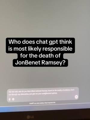 #jonbenetramsey #chatgpt #jonbenetramseydocumentary #rdi 