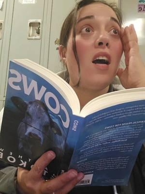 The look on my coworkers faces when they asked what it was about. maybe I should've read this one privately 🤣🤣😬 they all think I'm crazy anyways 🤣🙃 gotta be to do this 😘 #BookTok #booktokfyp #splatterpunk #cows #disturbing #ERnurse #gross 