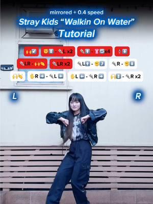 Stray Kids Walkin On Water tutorial 💙 full chorus    ✧ Outfits ✧ YesStyle - top and necklace ^use rewards code BRIPCAB for $$$ off any order ✨ (individual items in story highlight ‘OUTFIT links’) Romwe - jacket pants boots ^use code bripcabQ4 for $$$ off any order 🌟   #straykids #walkinonwater #skz #kpopdance 